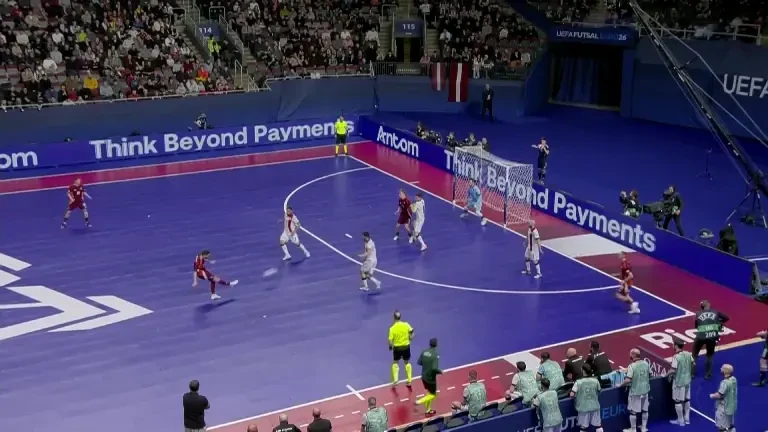 Letonia, țară organizatoare la Campionatul European de Futsal (VOYO): primul gol înscris de gazde
